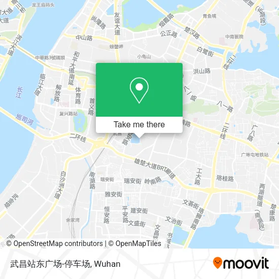 武昌站东广场-停车场 map