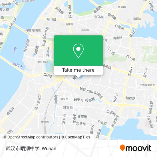 武汉市晒湖中学 map
