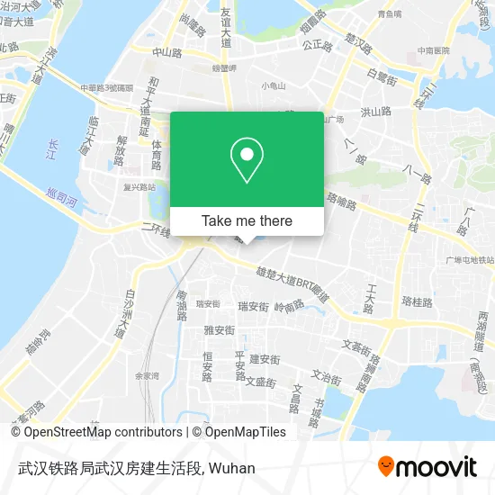 武汉铁路局武汉房建生活段 map