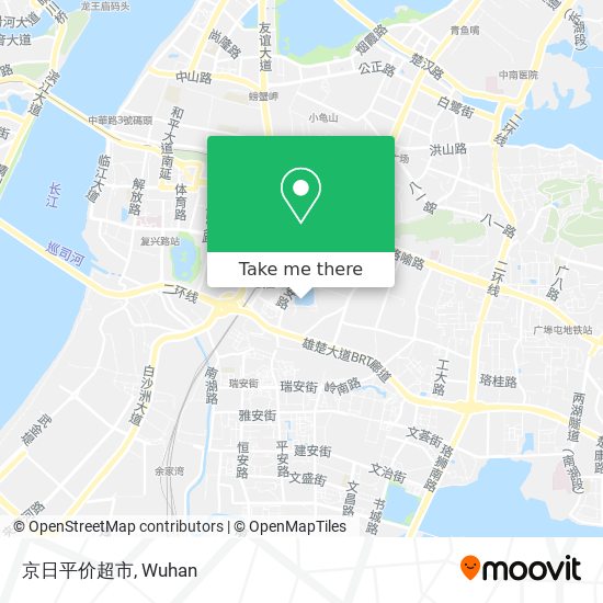 京日平价超市 map
