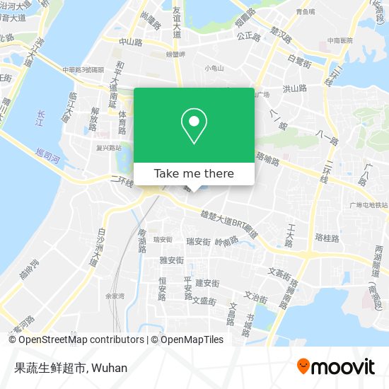 果蔬生鲜超市 map