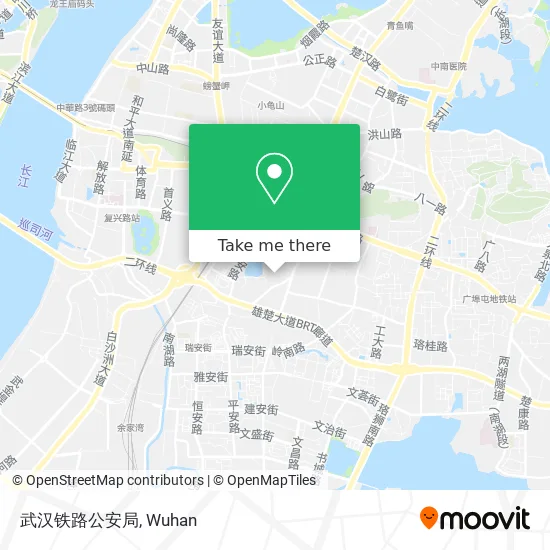 武汉铁路公安局 map
