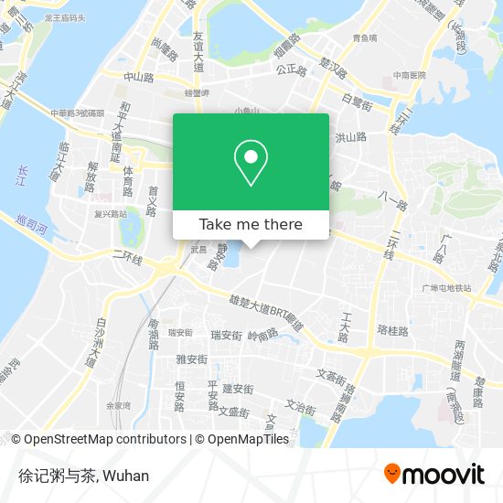 徐记粥与茶 map
