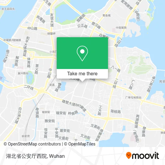 湖北省公安厅西院 map