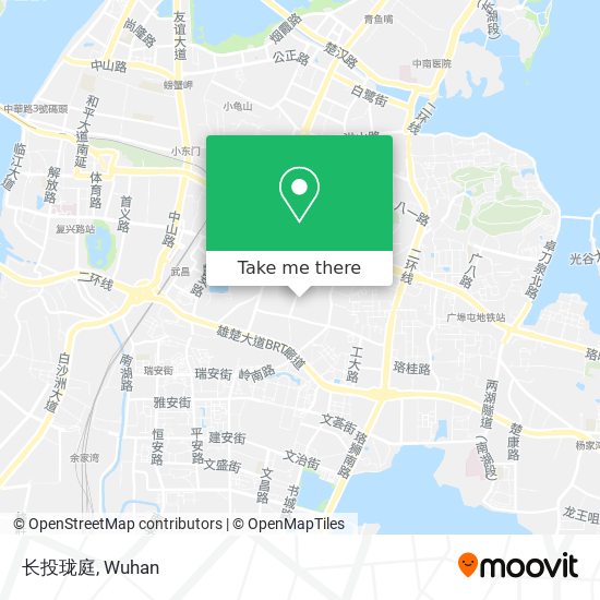 长投珑庭 map