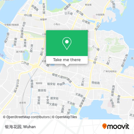 银海花园 map