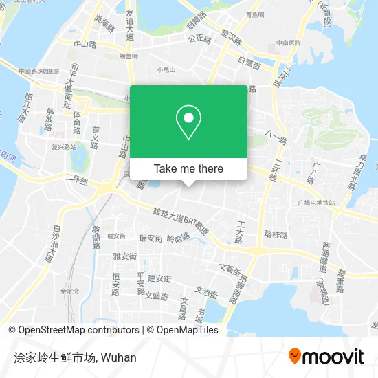 涂家岭生鲜市场 map