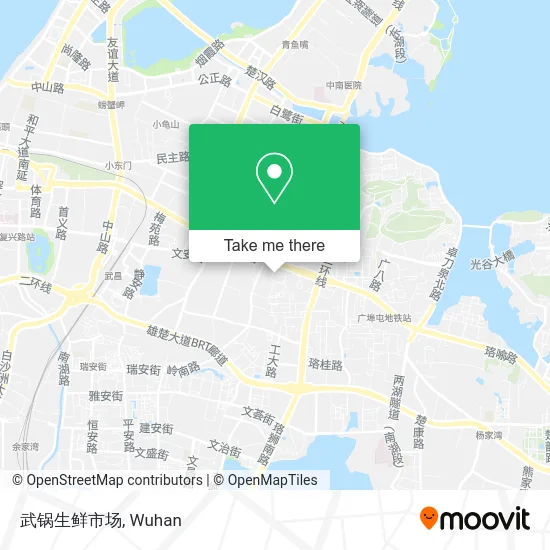 武锅生鲜市场 map