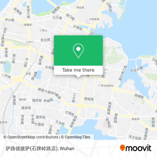 萨路德披萨(石牌岭路店) map