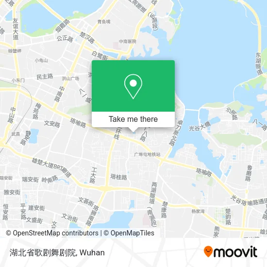 湖北省歌剧舞剧院 map