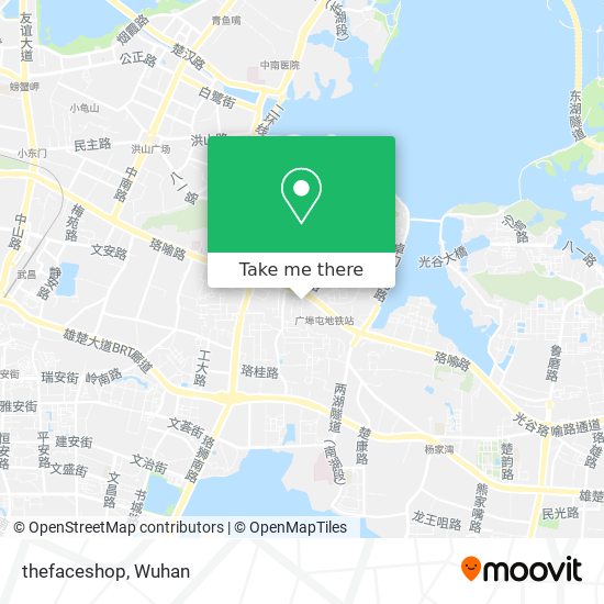 thefaceshop map