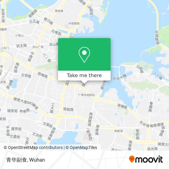 青华副食 map