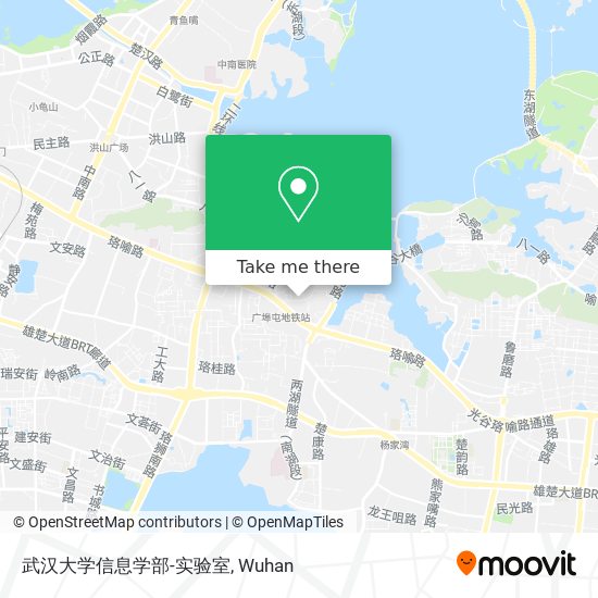 武汉大学信息学部-实验室 map