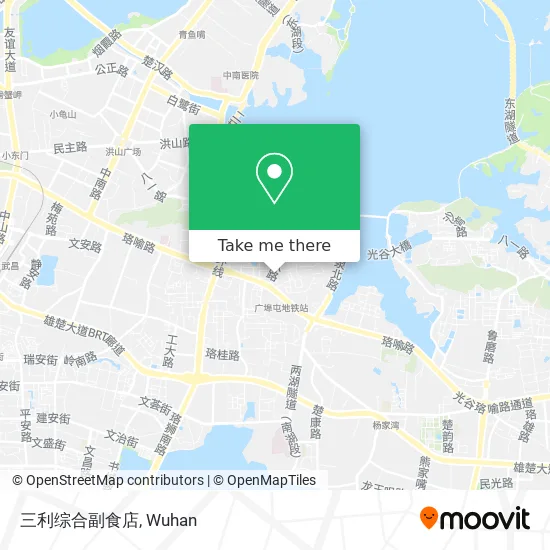 三利综合副食店 map