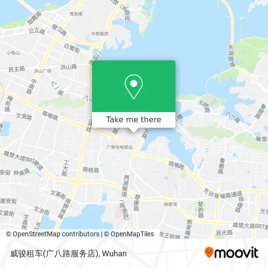 威骏租车(广八路服务店) map