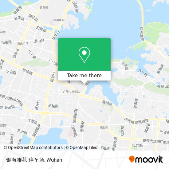 银海雅苑-停车场 map