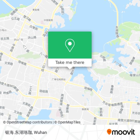 银海.东湖珞珈 map