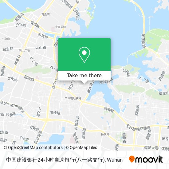 中国建设银行24小时自助银行(八一路支行) map