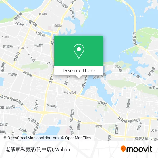 老熊家私房菜(附中店) map