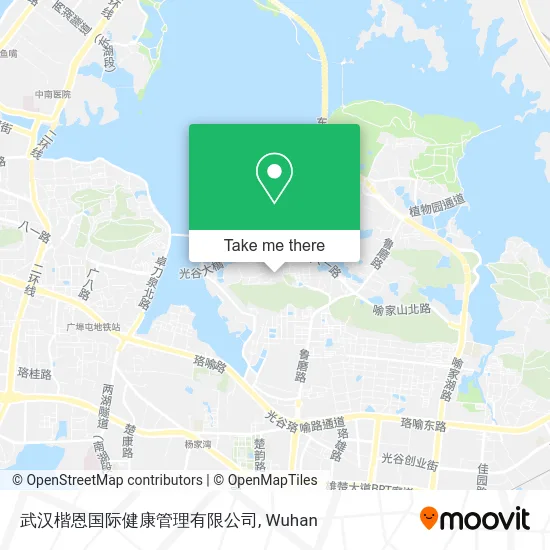 武汉楷恩国际健康管理有限公司 map