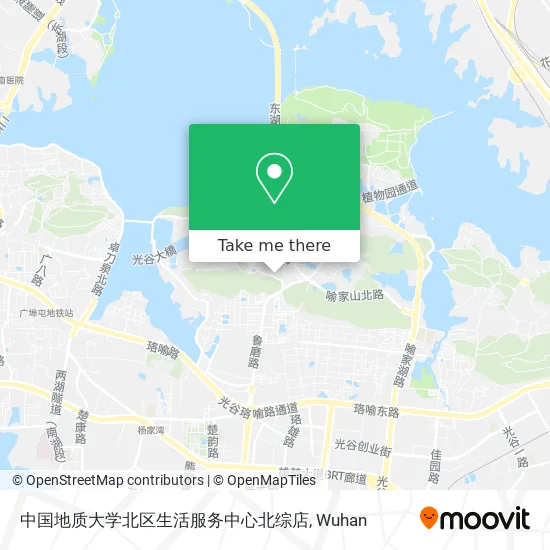 中国地质大学北区生活服务中心北综店 map