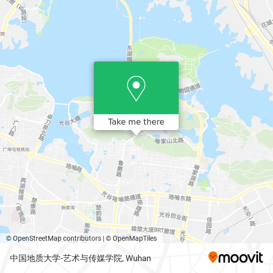 中国地质大学-艺术与传媒学院 map