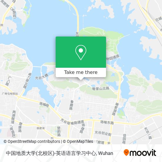 中国地质大学(北校区)-英语语言学习中心 map