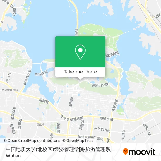 中国地质大学(北校区)经济管理学院-旅游管理系 map
