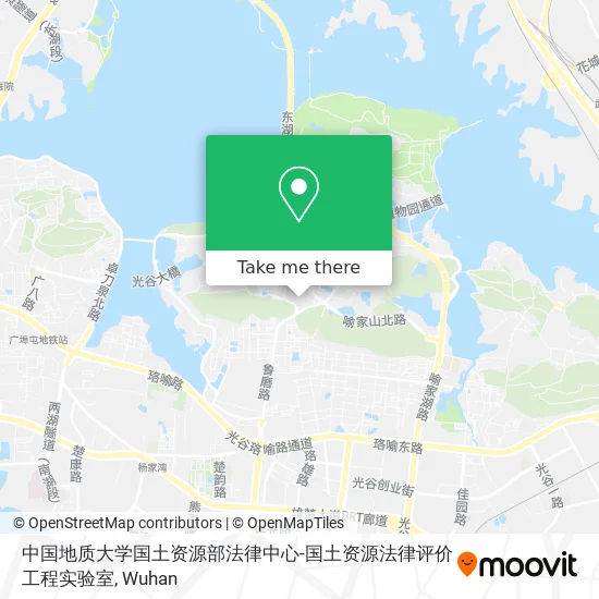 中国地质大学国土资源部法律中心-国土资源法律评价工程实验室 map