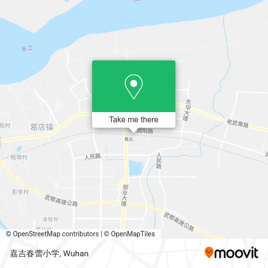 嘉吉春蕾小学 map