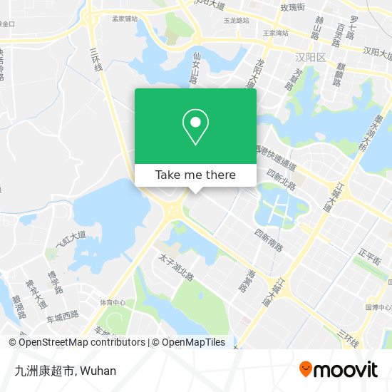 九洲康超市 map