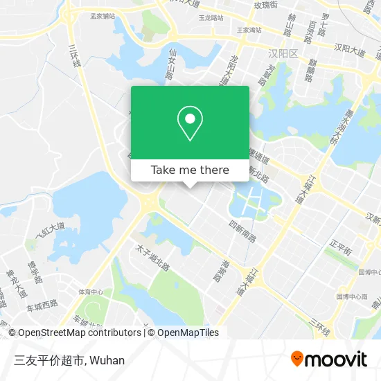 三友平价超市 map