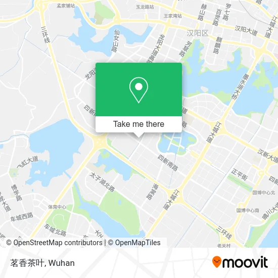 茗香茶叶 map