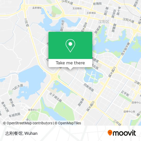 志刚餐馆 map