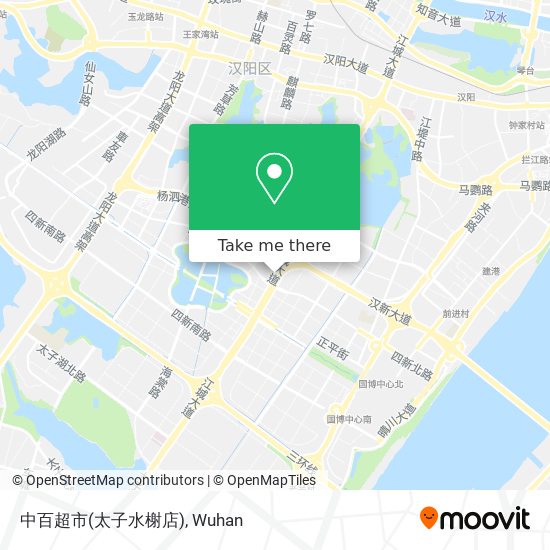 中百超市(太子水榭店) map