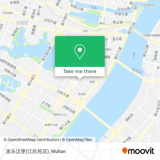 派乐汉堡(江欣苑店) map