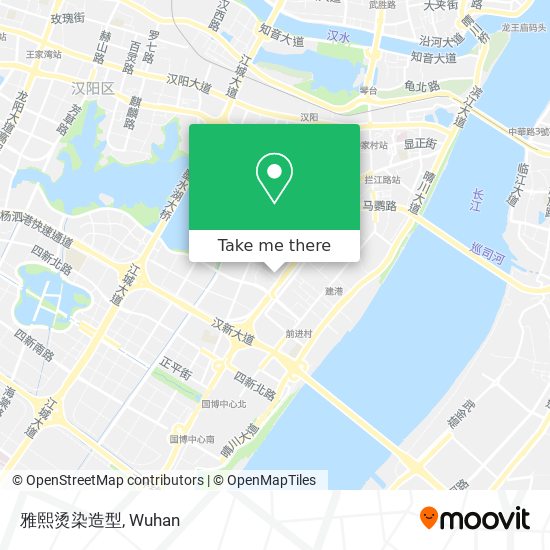雅熙烫染造型 map