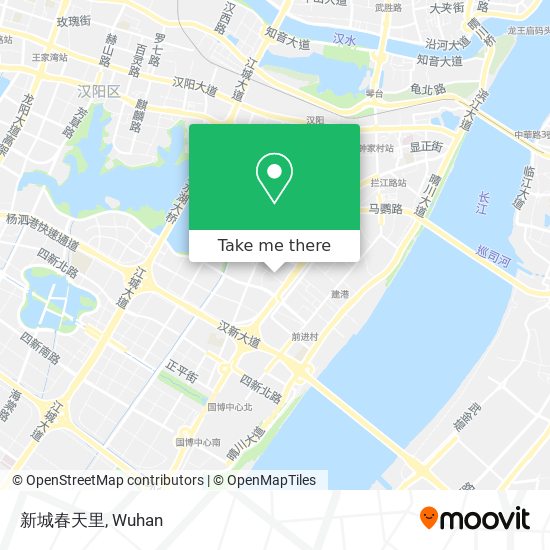 新城春天里 map