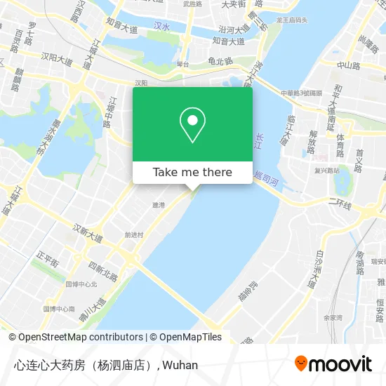 心连心大药房（杨泗庙店） map