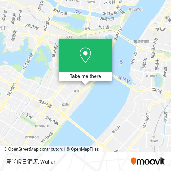 爱尚假日酒店 map