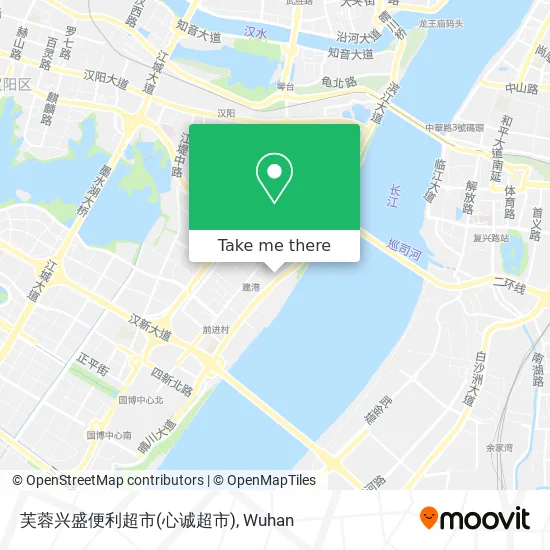 芙蓉兴盛便利超市(心诚超市) map