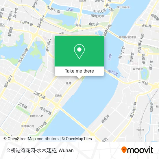 金桥港湾花园-水木廷苑 map