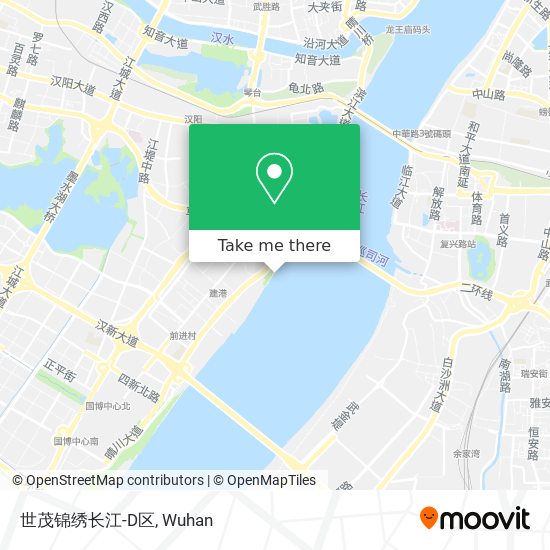 世茂锦绣长江-D区 map