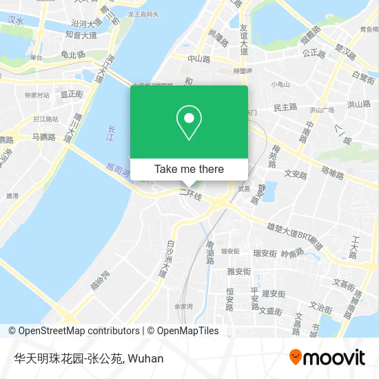 华天明珠花园-张公苑 map