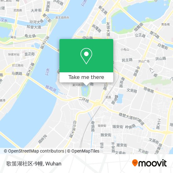 歌笛湖社区-9幢 map