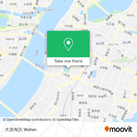 大浪淘沙 map
