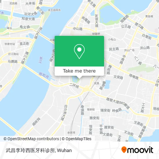 武昌李玲西医牙科诊所 map