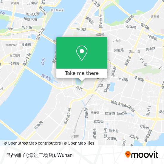 良品铺子(海达广场店) map
