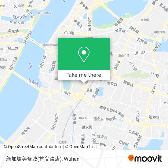 新加坡美食城(首义路店) map