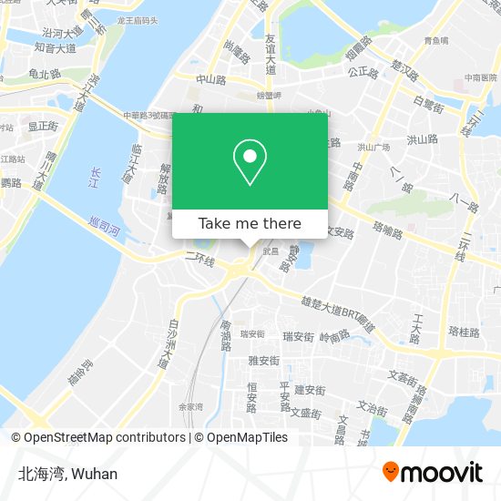 北海湾 map